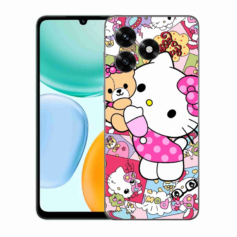 mmCase géltok az Honor X5c Plus-hoz – aranyos cica