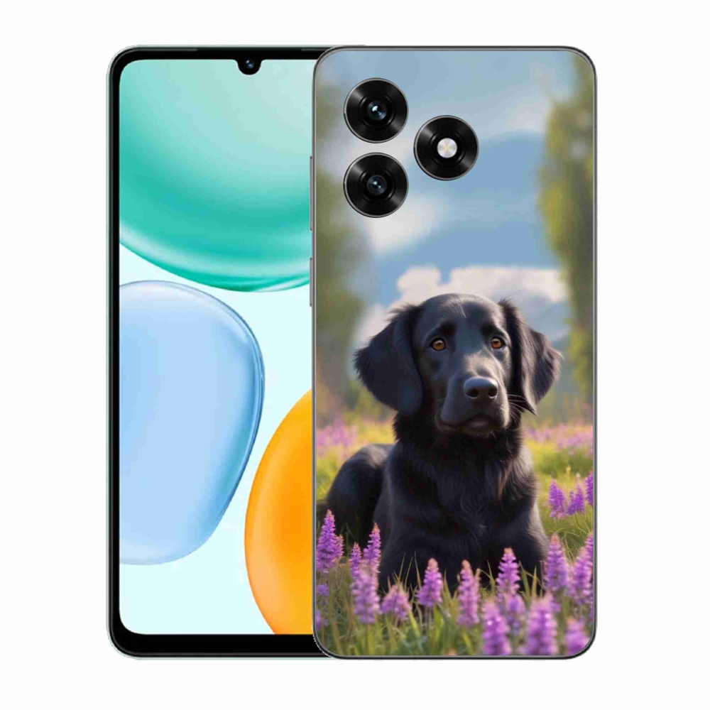 mmCase géltok az Honor X5c Plus-hoz – elegáns fekete retriever