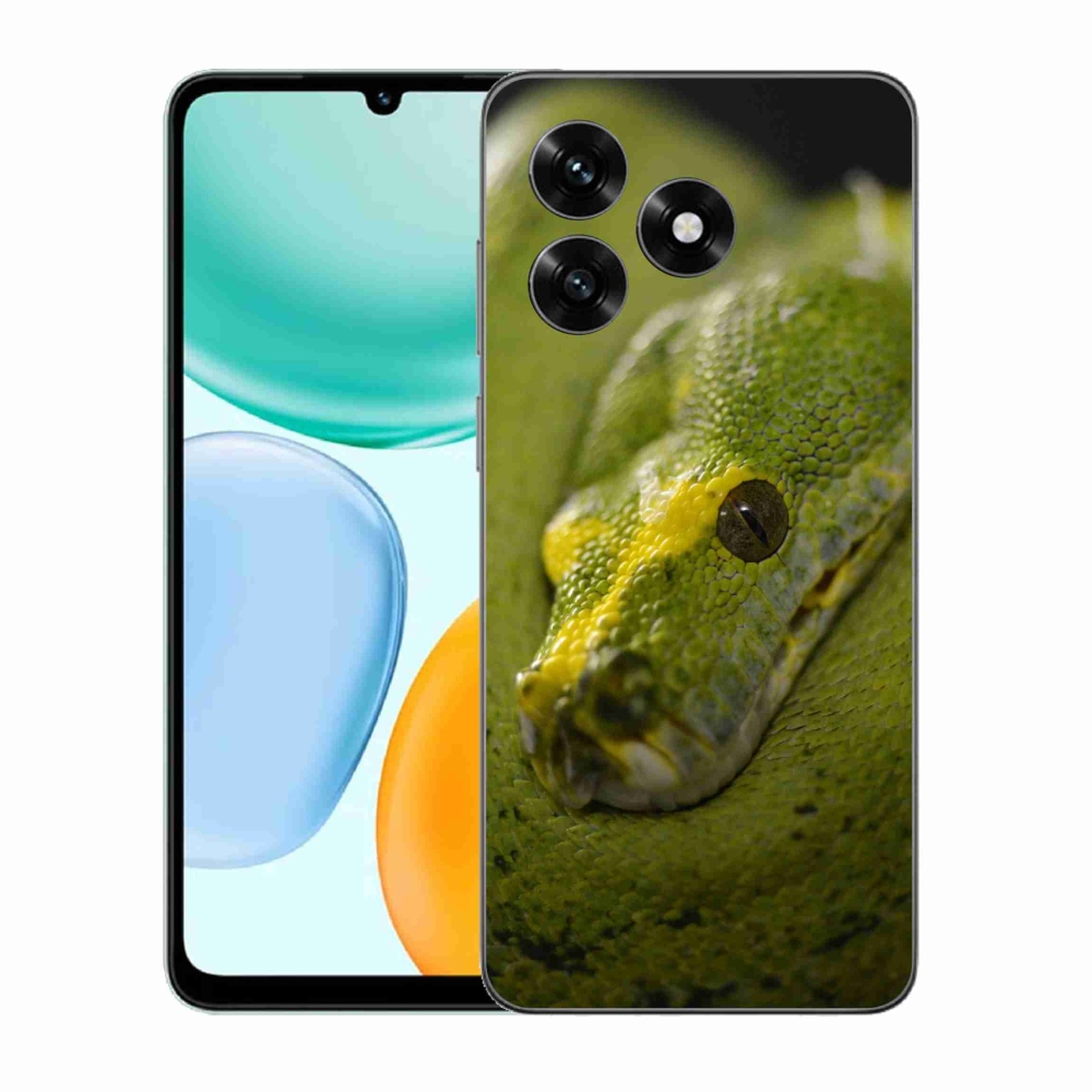 Zselés borítás mmCase a Honor X5c Plus számára - kígyó 2