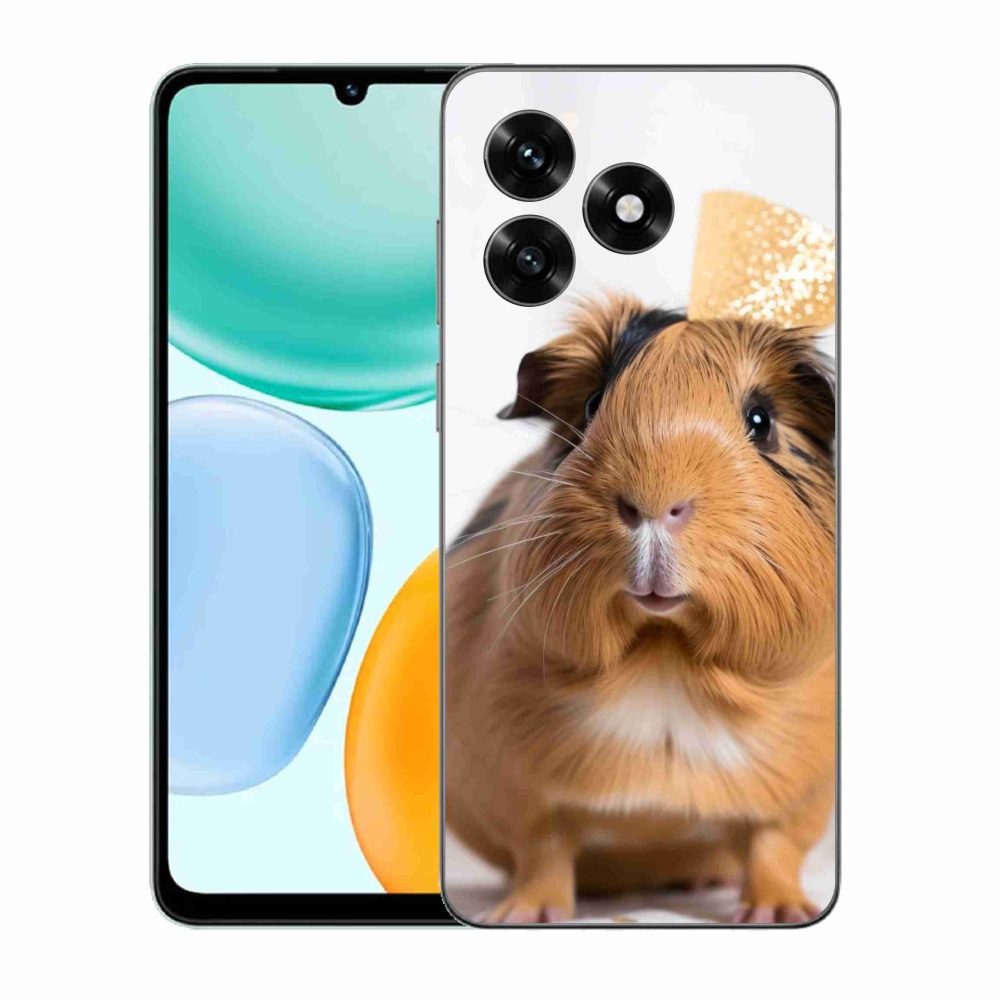 Zselés borítás mmCase a Honor X5c Plus készülékhez - barna tengerimalac