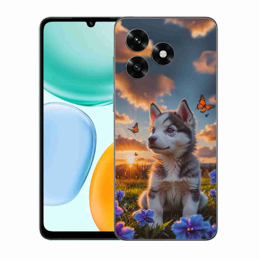 mmCase gél tok az Honor X5c Plus-hoz – husky naplementekor