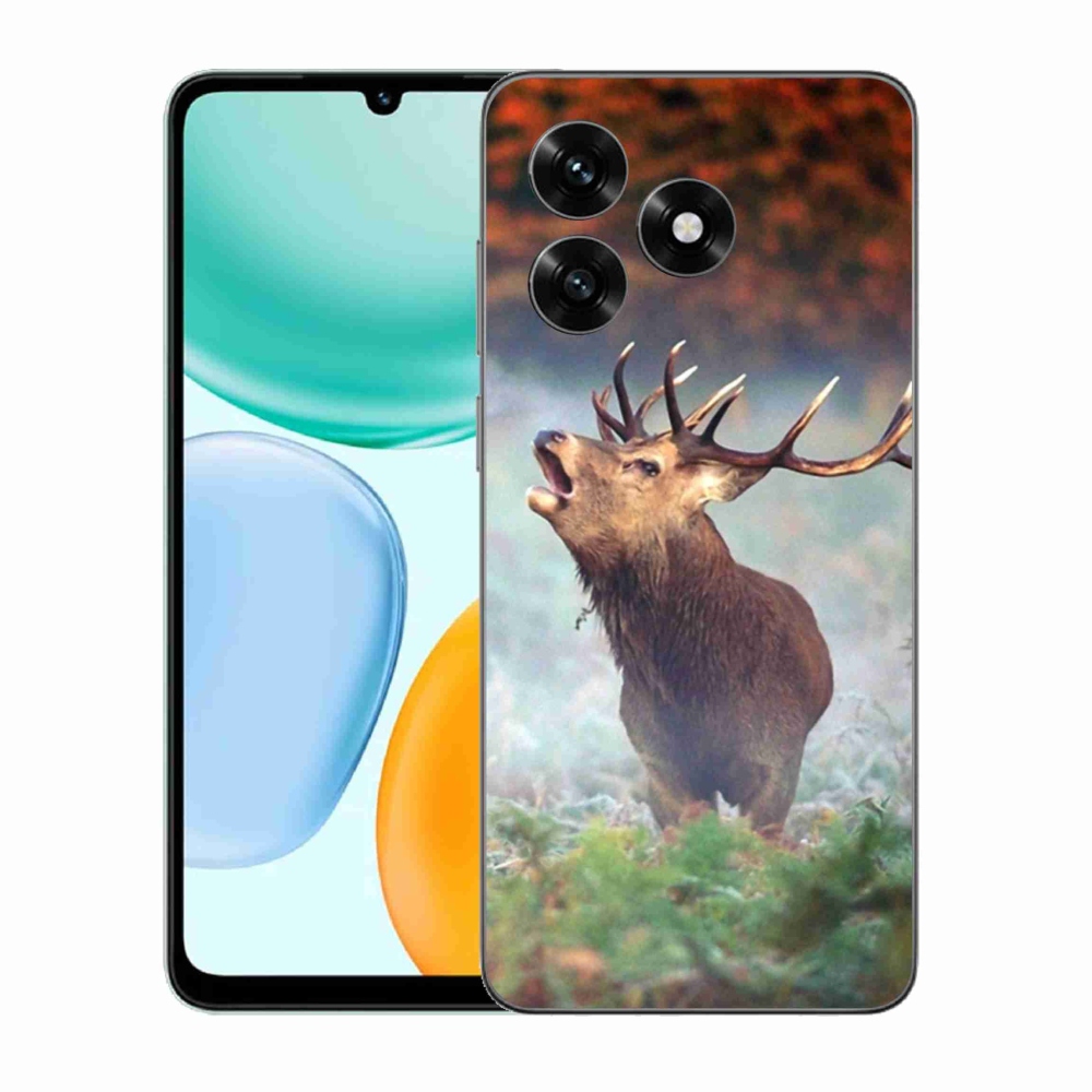 Zselés borítás mmCase a Honor X5c Plus számára - szarvas 2