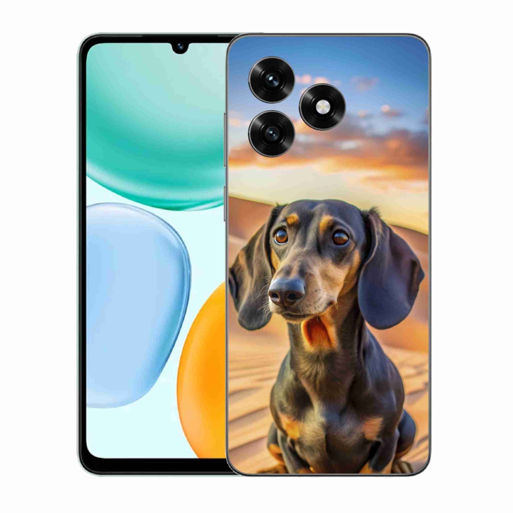 Zselés borítás mmCase a Honor X5c Plus készülékhez - tacskó 3