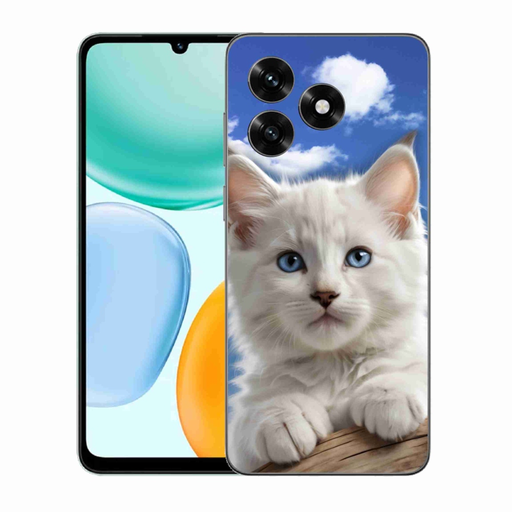 mmCase géltok az Honor X5c Plus-hoz – cica és felhők