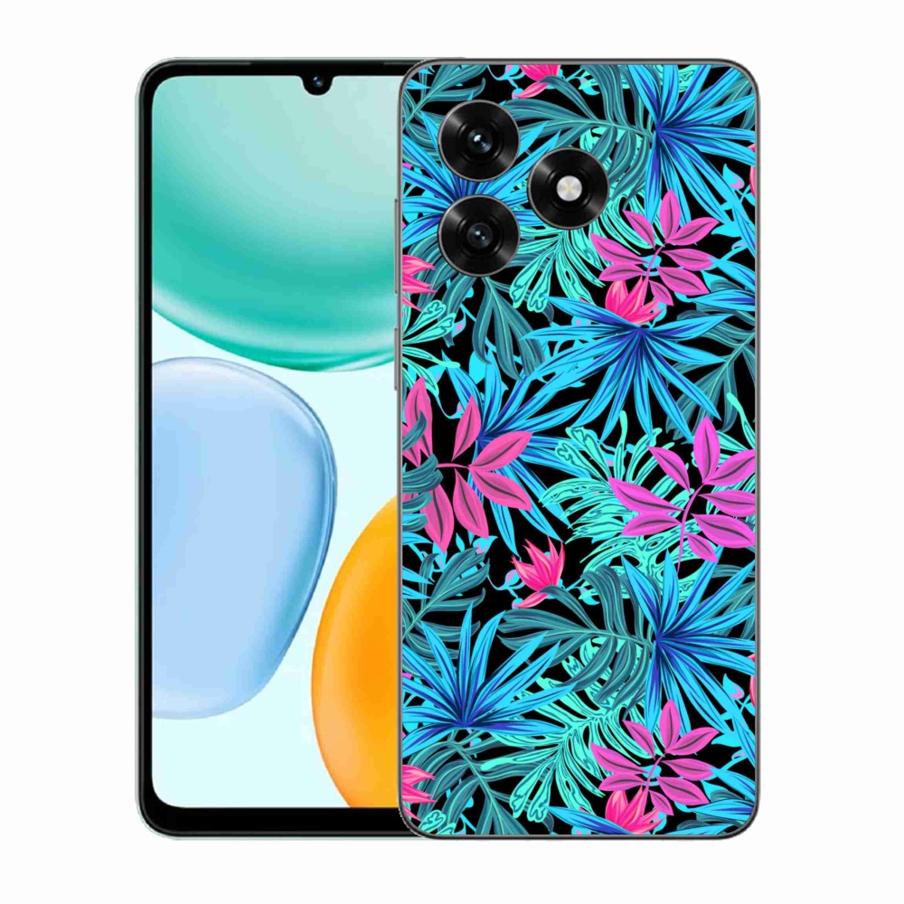 Gél borítás mmCase a Honor X5c Plus számára - virágok 3