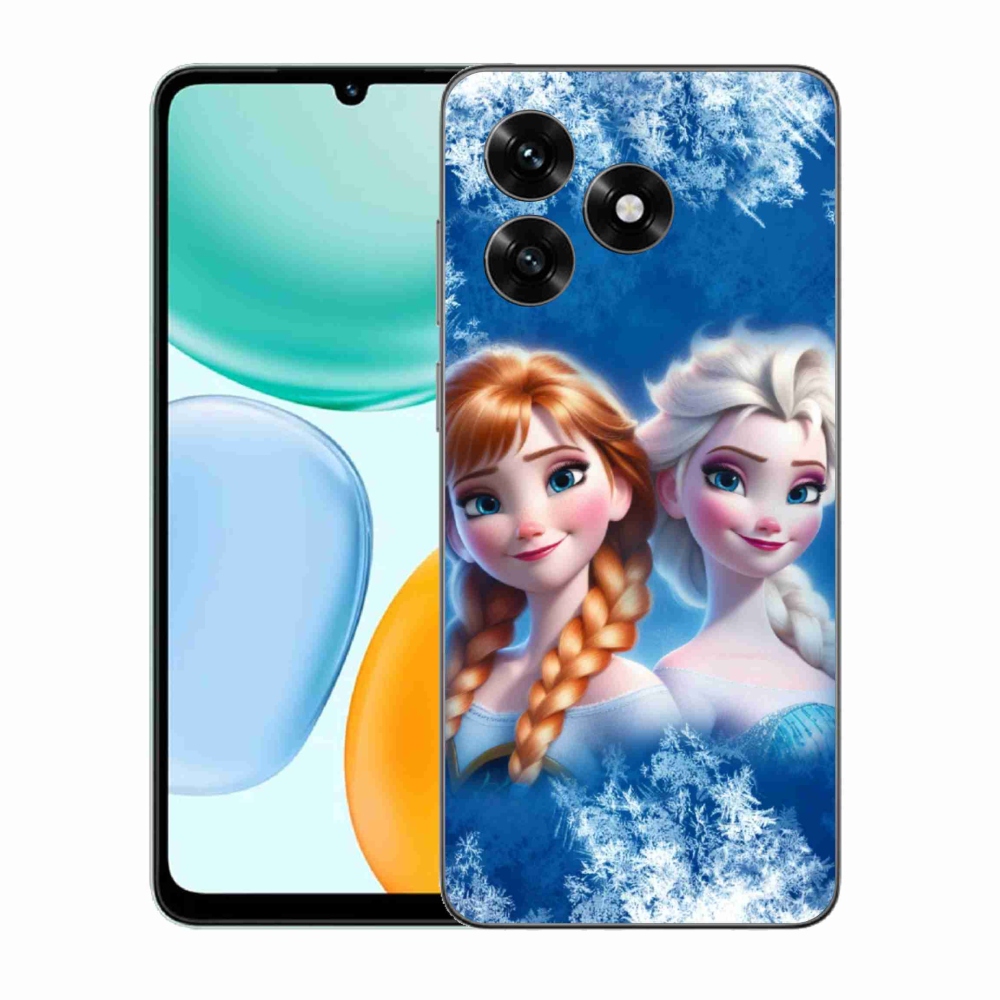 Gél borítás mmCase a Honor X5c Plus számára - Ice Kingdom 2