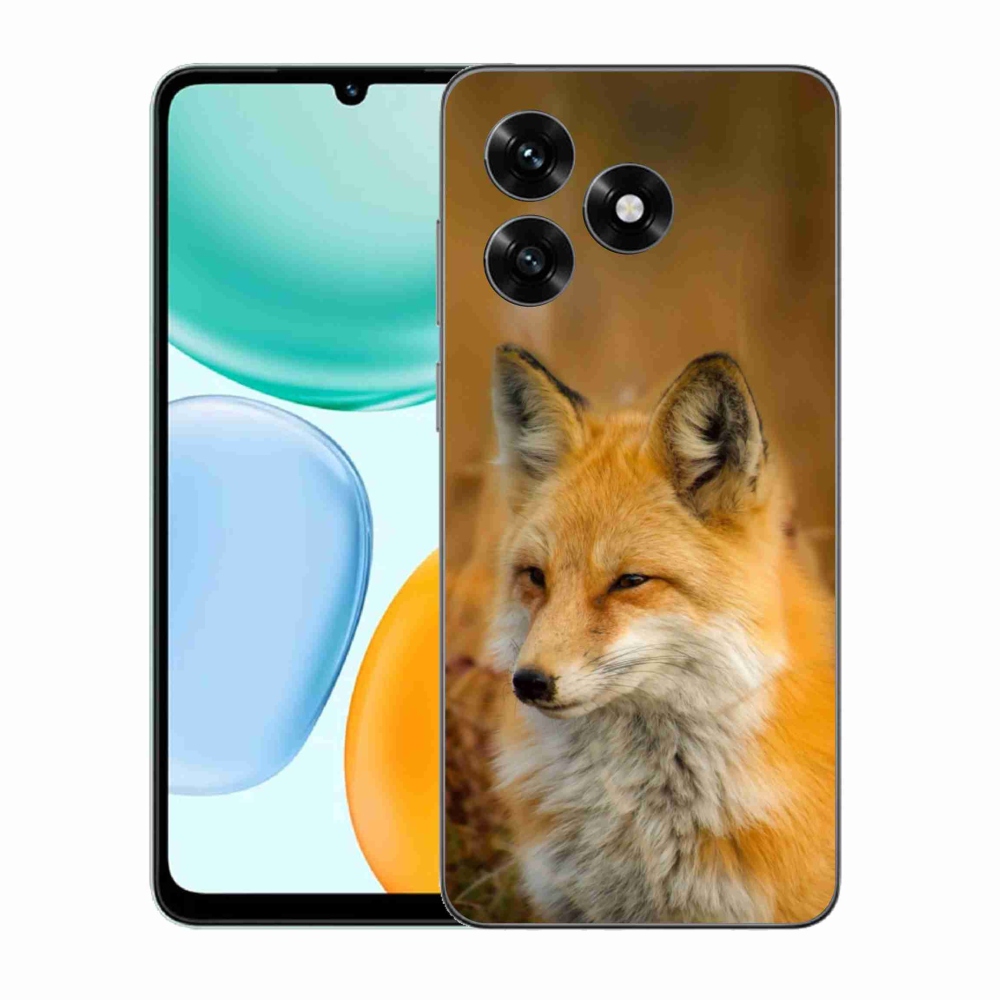 Zselés borítás mmCase a Honor X5c Plus számára - róka