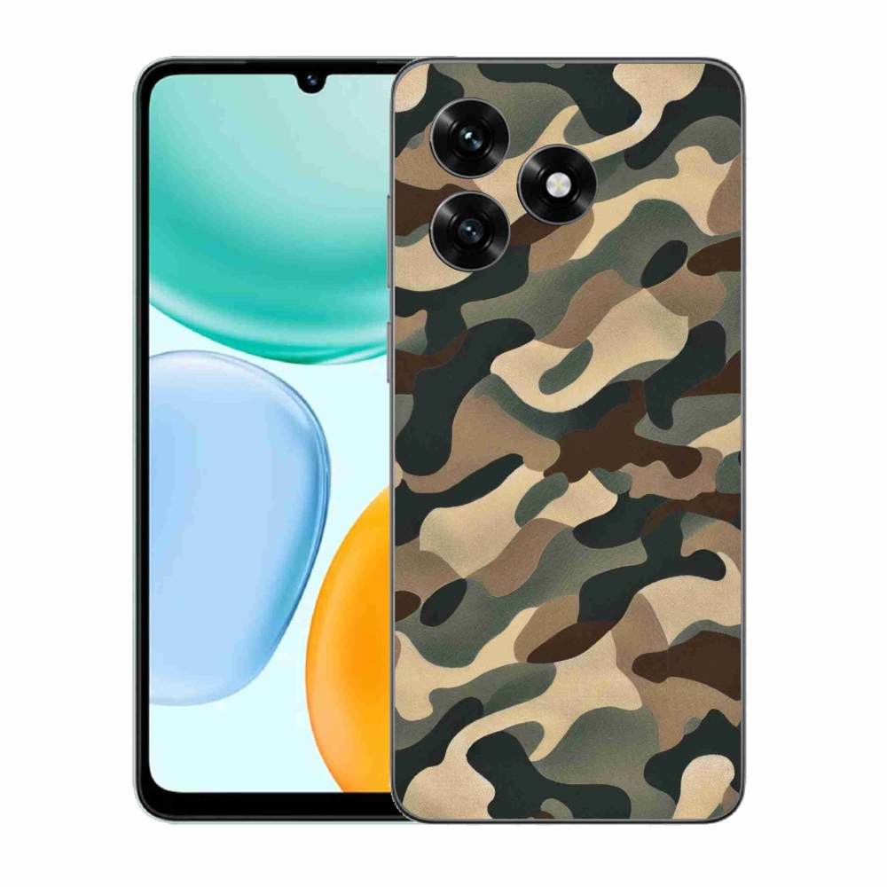 Zselés borítás mmCase a Honor X5c Plus számára - terepszínű minta 11