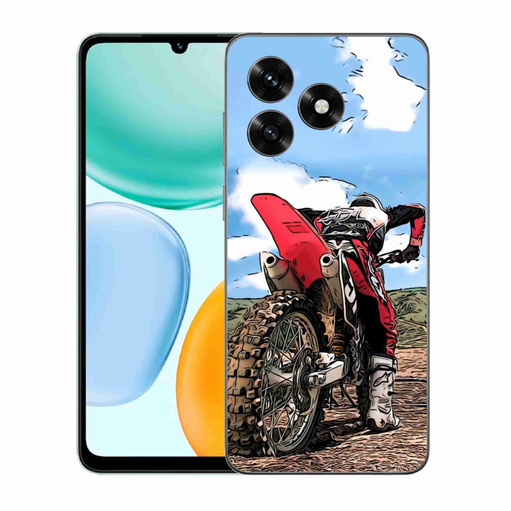 Zselés borítás mmCase a Honor X5c Plus-hoz - moto