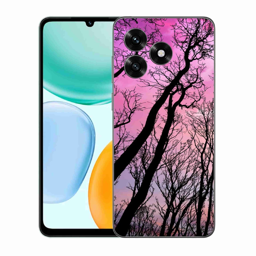 Gél borítás mmCase a Honor X5c Plus számára - kidőlt fák