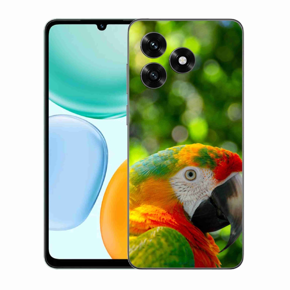 Zselés borítás mmCase a Honor X5c Plus készülékhez - papagáj ara 3