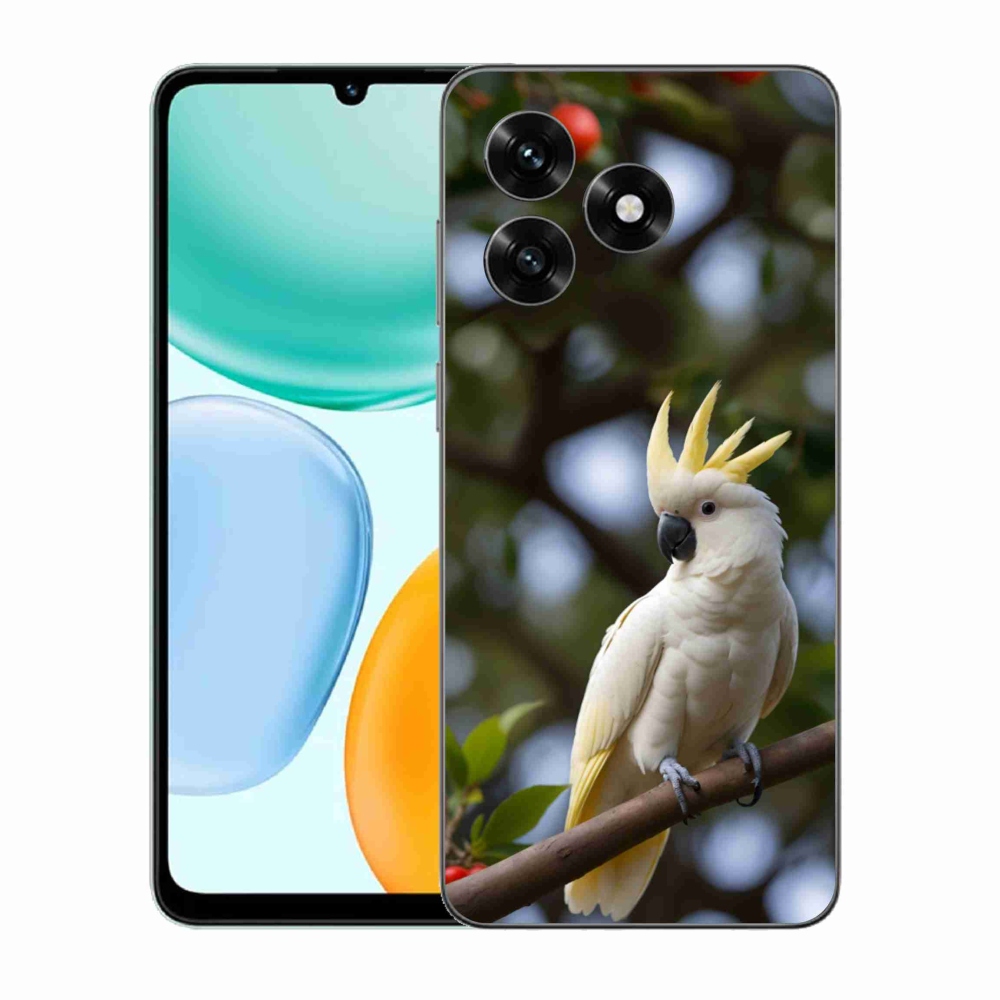 mmCase géltok az Honor X5c Plus-hoz – kakadu papagáj 3