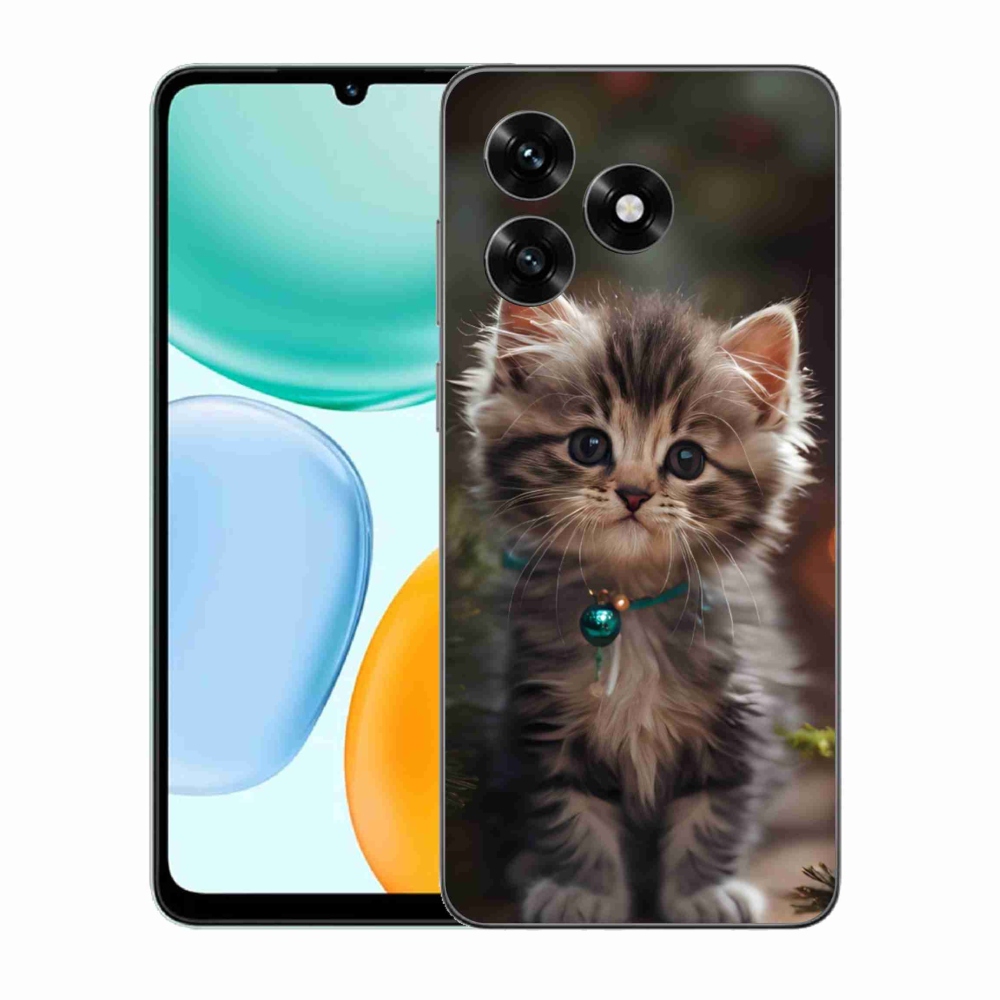 mmCase gél tok az Honor X5c Plus-hoz – aranyos cica 11