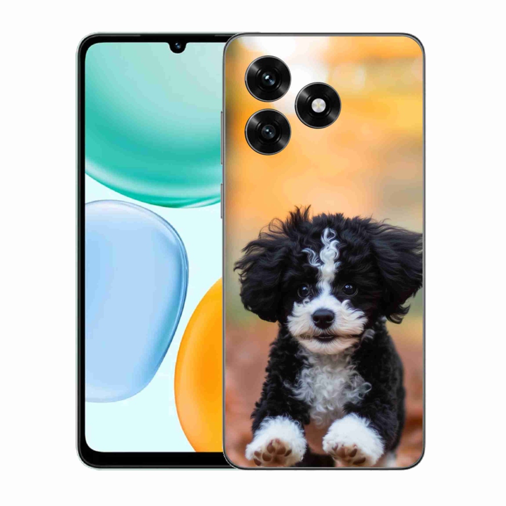 Gél borítás mmCase a Honor X5c Plus számára - aranyos kiskutya 2