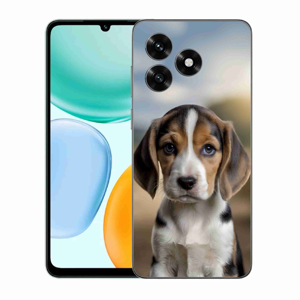 mmCase gél tok az Honor X5c Plus-hoz – aranyos beagle