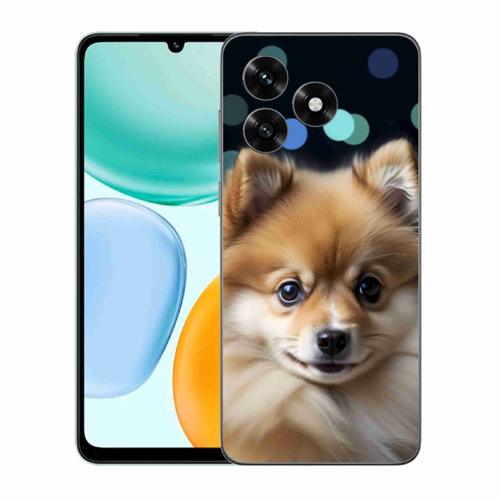 mmCase gél tok az Honor X5c Plus-hoz – aranyos pomerániai