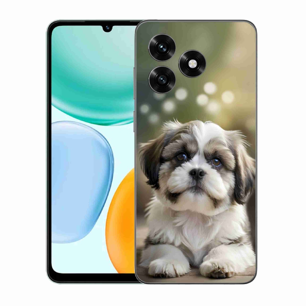 mmCase gél tok az Honor X5c Plus-hoz – aranyos shih-tzu
