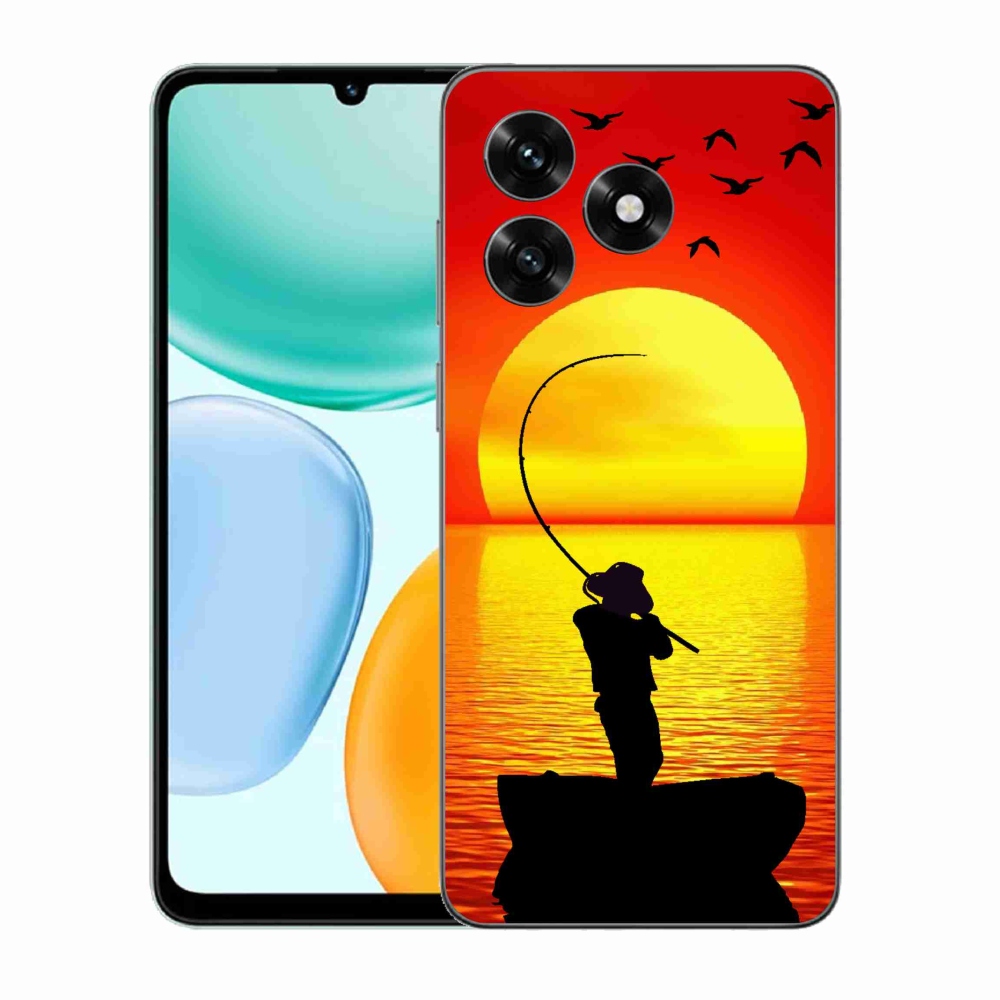 Gél borítás mmCase a Honor X5c Plus számára - horgászat