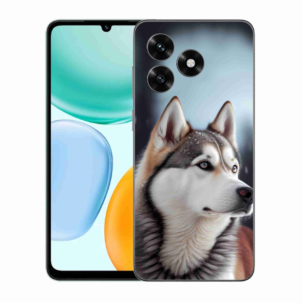 mmCase gél tok az Honor X5c Plus-hoz – szibériai husky