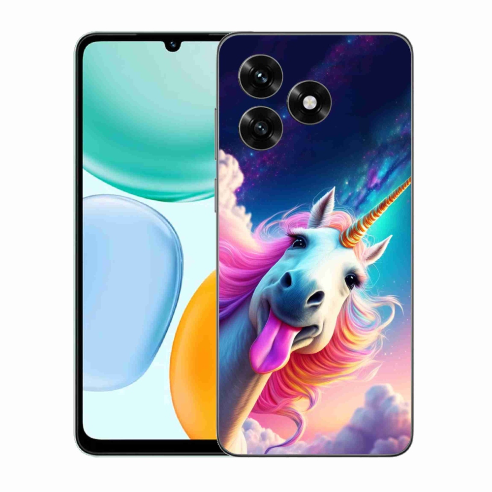 mmCase gél tok az Honor X5c Plus-hoz – őrült egyszarvú