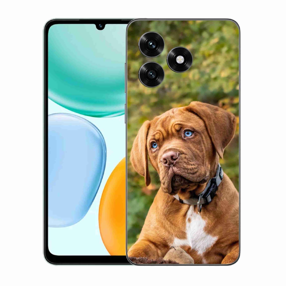 Zselés borítás mmCase a Honor X5c Plus számára - kölyökkék