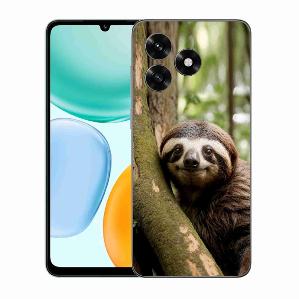 mmCase géltok az Honor X5c Plus-hoz – mosolygós lajhár