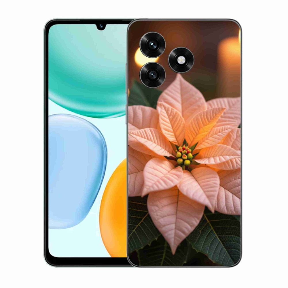 Gél borítás mmCase a Honor X5c Plus számára - Karácsonyi csillag