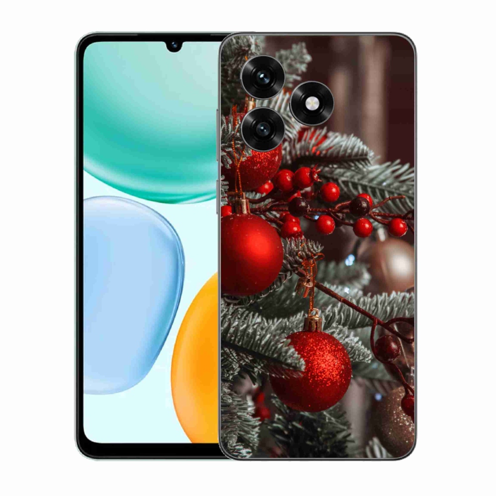 Gél borítás mmCase a Honor X5c Plus számára - karácsonyi dekorációk 2