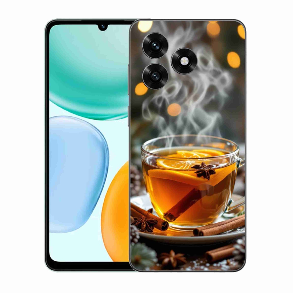 Gél borítás mmCase a Honor X5c Plus számára - karácsonyi lyukasztás