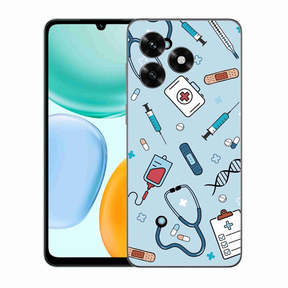 Gél borítás mmCase a Honor X5c Plus számára - egészség 1