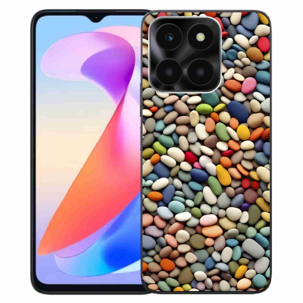 Zselés borítás mmCase a Honor X6a készülékhez - színes strasszkövek 2