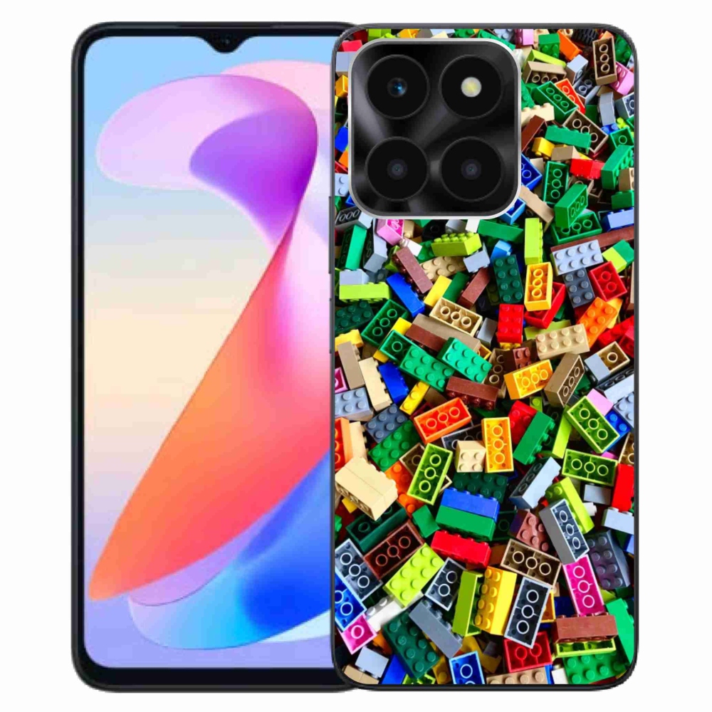 Zselés borítás mmCase a Honor X6a készülékhez - színes építőelemek