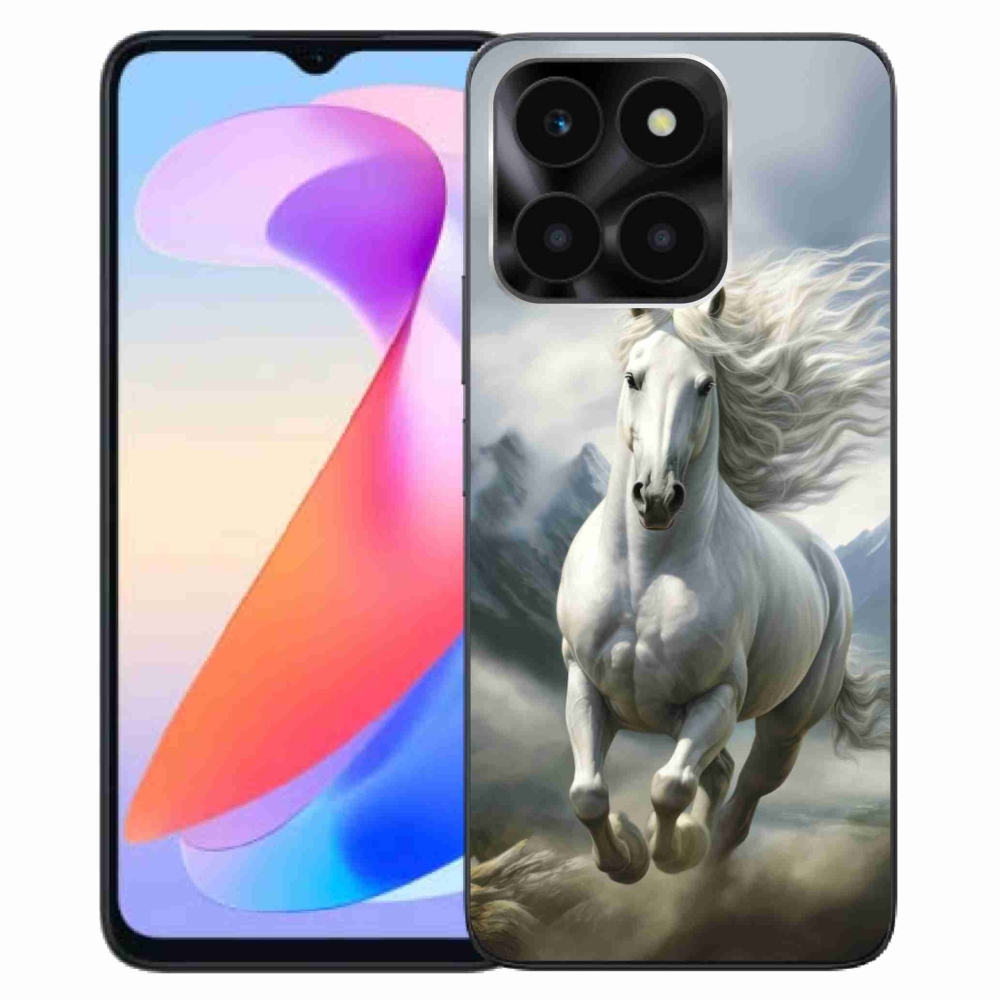 mmCase gél tok az Honor X6a-hoz – Futó fehér ló 3