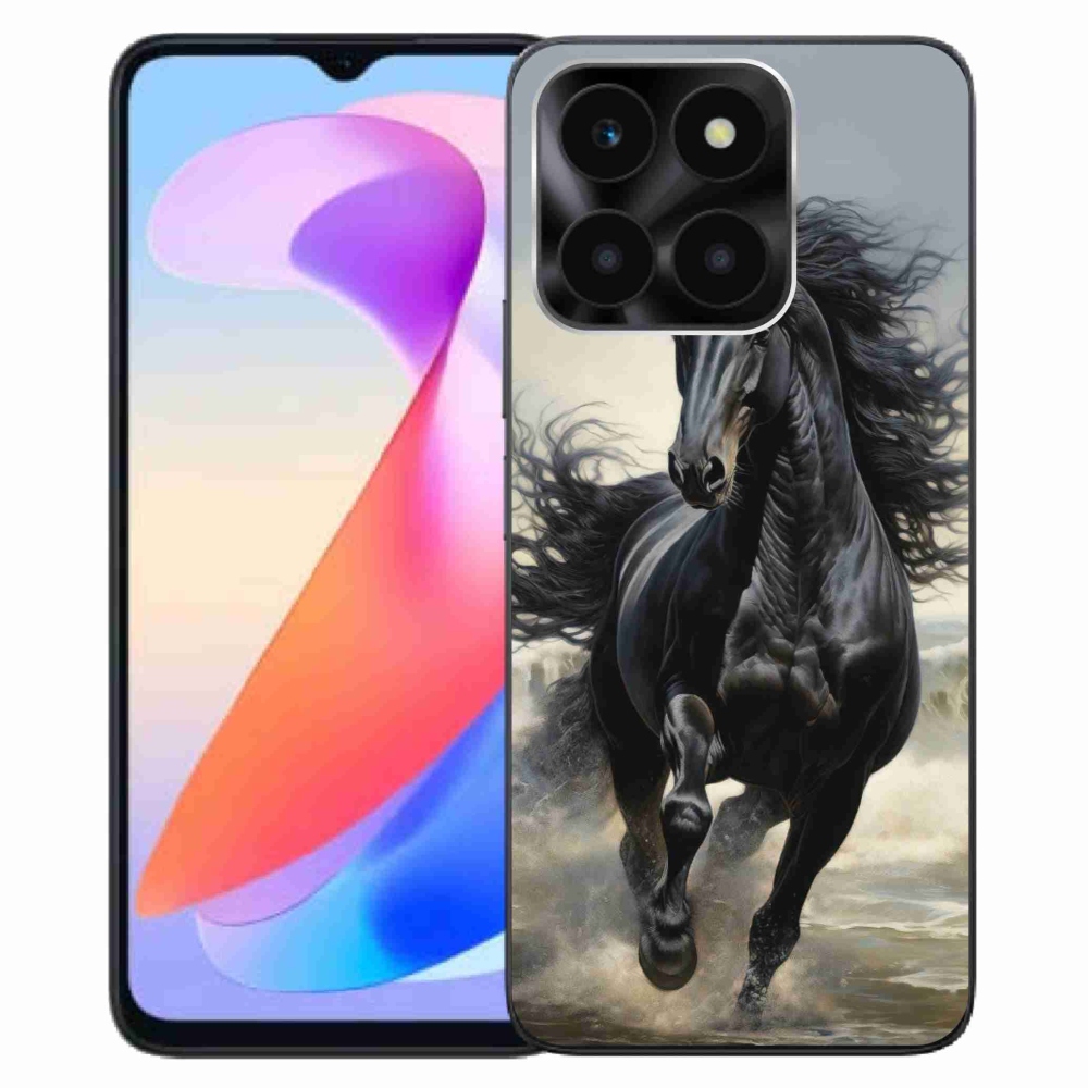 mmCase géltok az Honor X6a-hoz – fekete futó ló