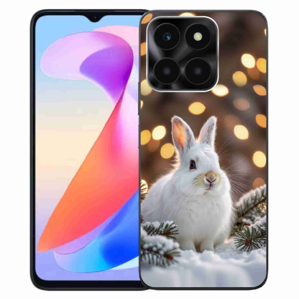 mmCase géltok az Honor X6a-hoz – fehér nyúl