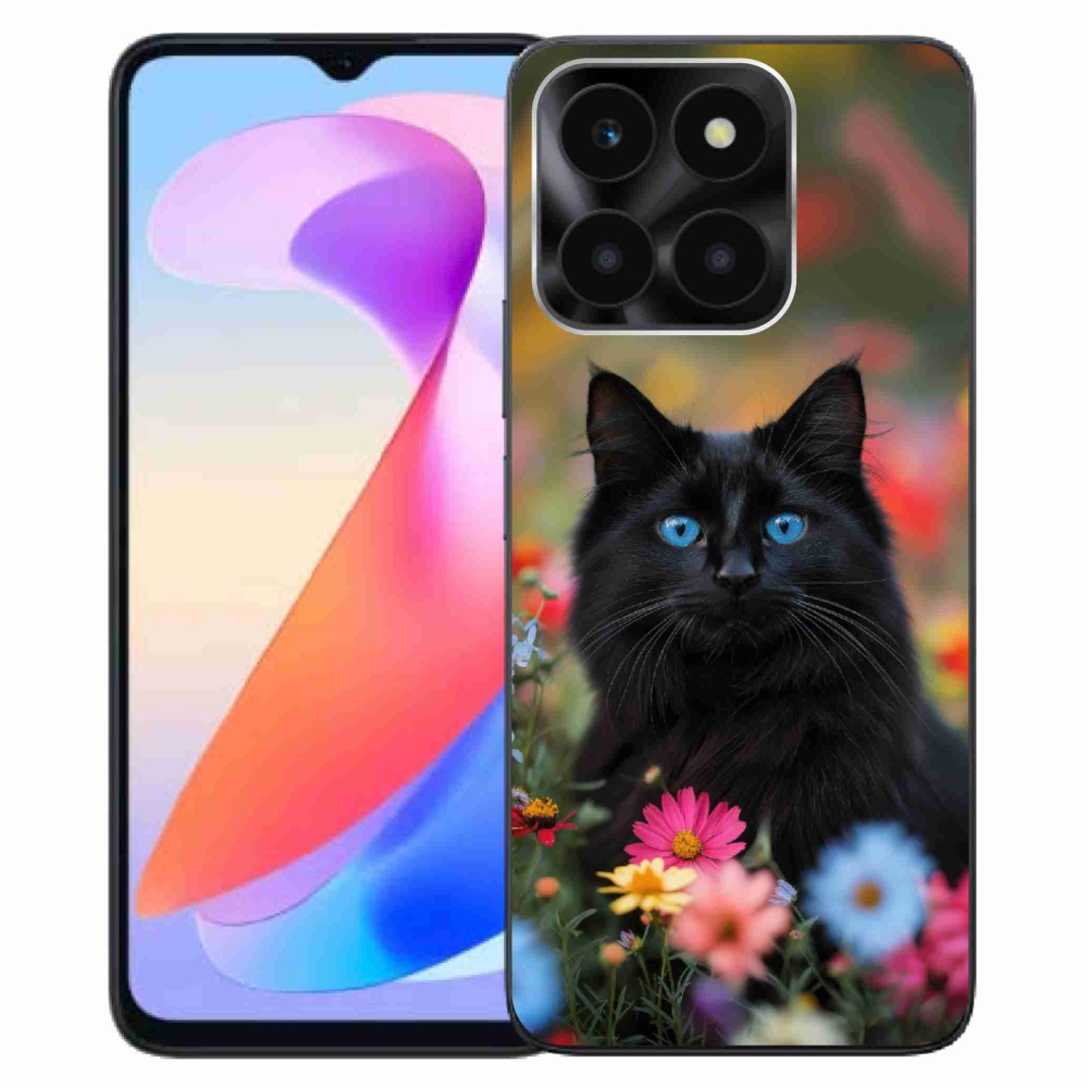 mmCase gél tok az Honor X6a-hoz – fekete cica 4