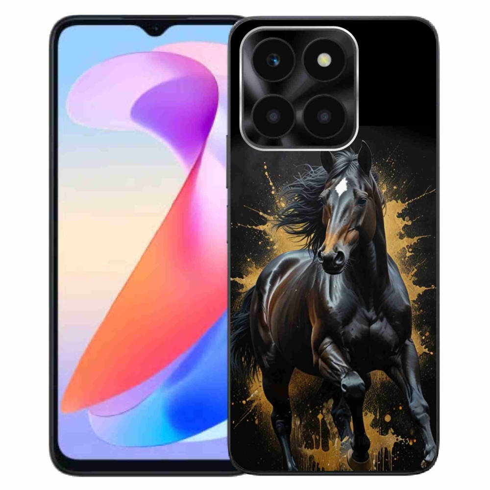 mmCase géltok az Honor X6a-hoz – elegáns fekete csikó