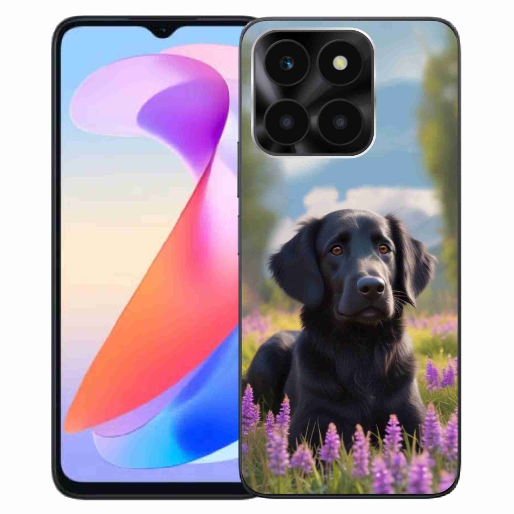 mmCase gél tok az Honor X6a-hoz – elegáns fekete retriever