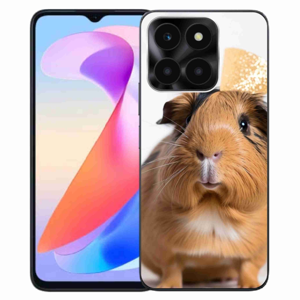 Zselés borítás mmCase a Honor X6a készülékhez - barna tengerimalac