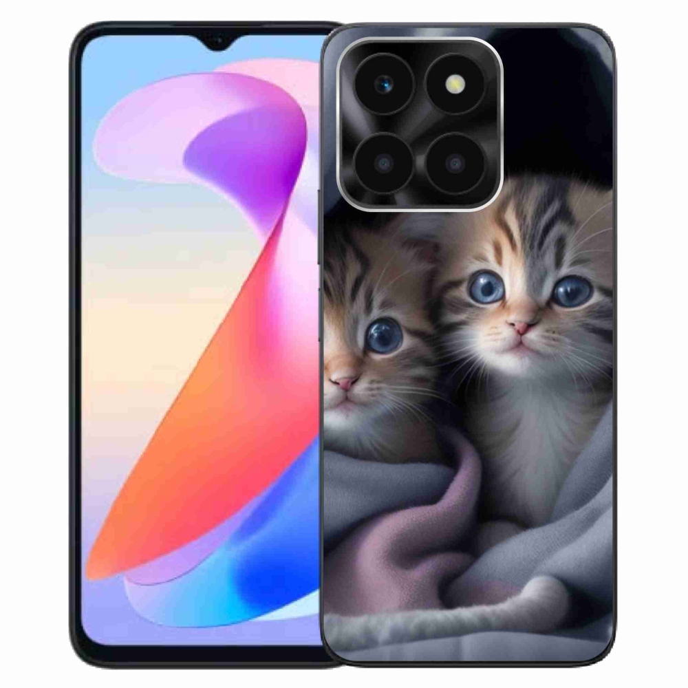 Zselés borítás mmCase a Honor X6a készülékhez - cat duo 2
