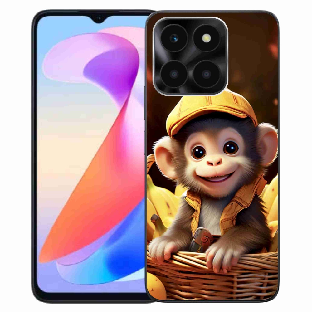mmCase gél tok az Honor X6a-hoz – majom a kosárban
