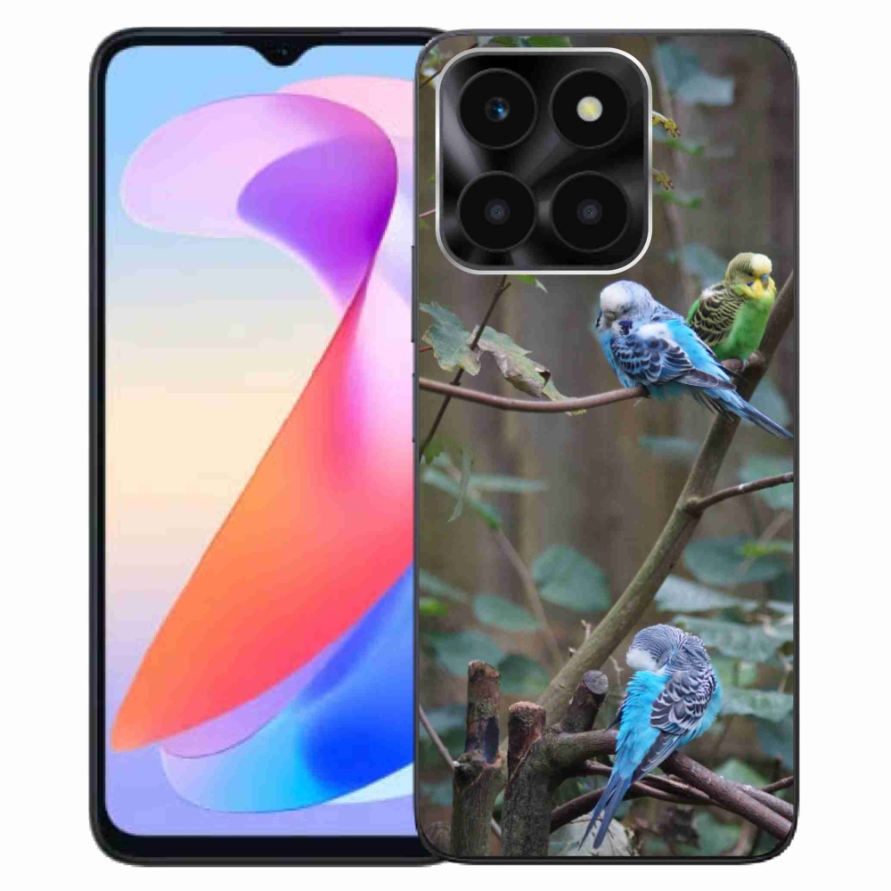 mmCase gél tok az Honor X6a-hoz – papagájok az ágon