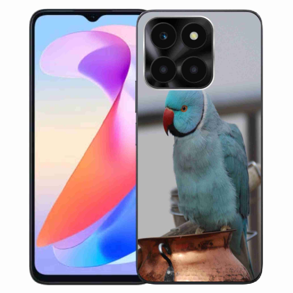 Gél borítás mmCase a Honor X6a készülékhez - papagáj alexander kék