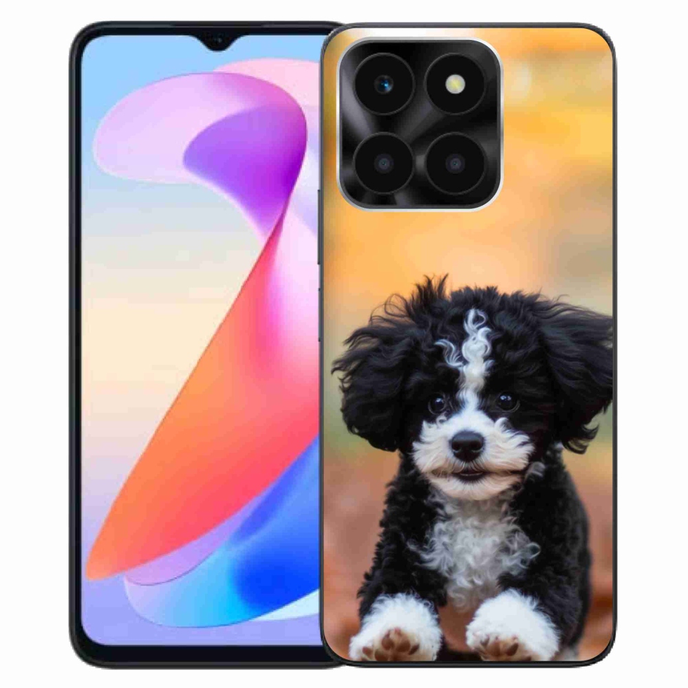 Gél borítás mmCase a Honor X6a számára - aranyos kiskutya 2