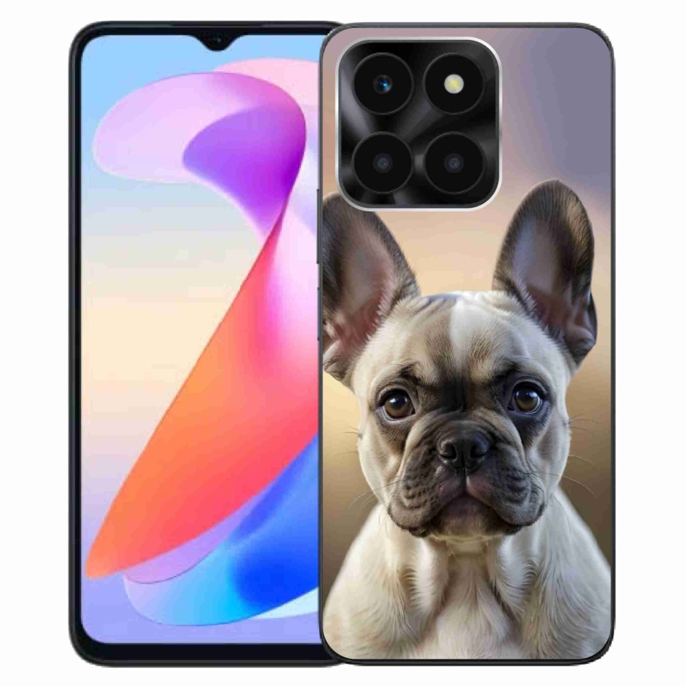 mmCase gél tok az Honor X6a-hoz – aranyos francia buldog