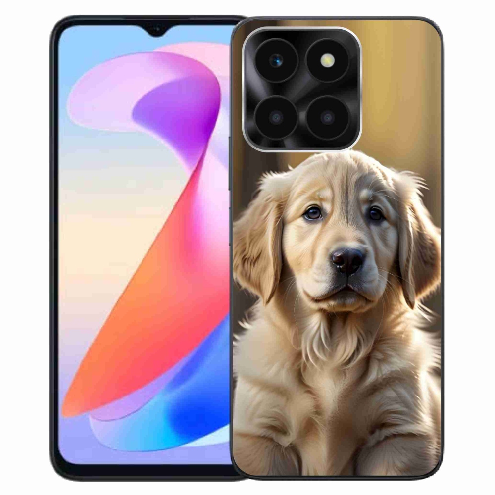 mmCase gél tok az Honor X6a-hoz – aranyos arany retriever