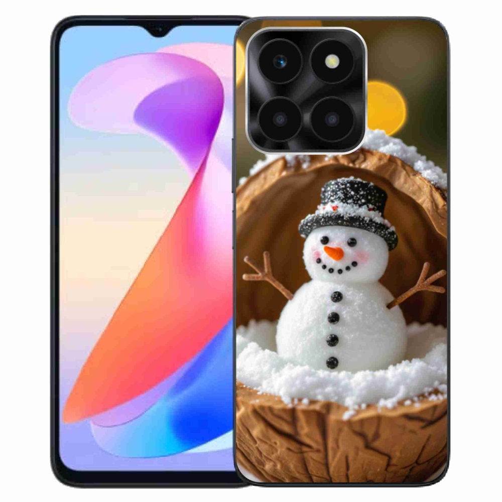 Zselés borítás mmCase a Honor X6a készülékhez - hóember 4