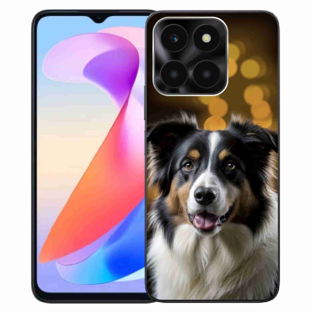 mmCase gél tok az Honor X6a-hoz – mosolygós ausztrál juhászkutya