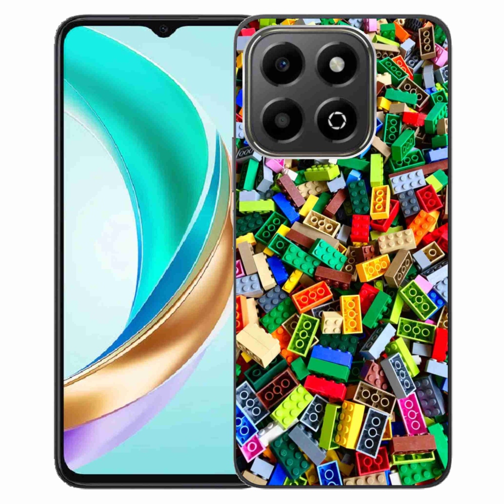 Zselés borítás mmCase a Honor X6b készülékhez - színes építőelemek