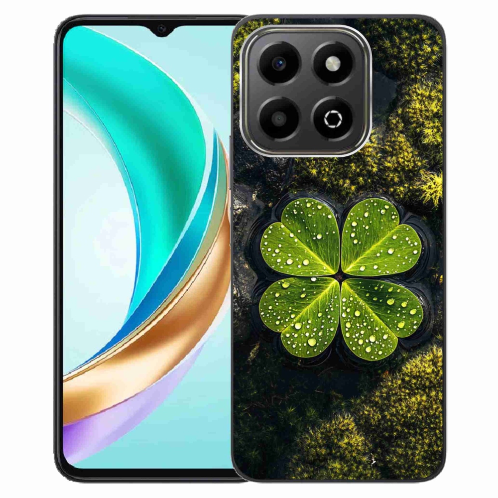 Zselés borító mmCase a Honor X6b készülékhez - négylevelű lóhere